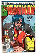 Iron Man # 128 (Marvel)1979 - Demon In A Bottle storyline - VG/FN - Newsstand picture