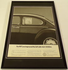 1971 Volkswagen VW 111 Sedan Framed 11x17 ORIGINAL Vintage Advertisin​g Poster  picture