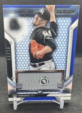 2016 Topps Strata Clearly Authentic Relic Blue /99 Jose Fernandez #CAR-JF picture