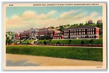 1911 Women's Hall Scene University Of West Virginia Morgantown Unposted Postcard picture