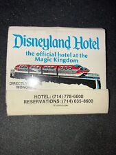 MATCHBOOK Disneyland Hotel Anaheim California Vintage Genuine Original picture