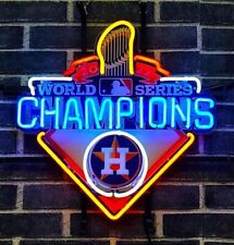 Houston Astros 2017 2022 World Series Neon Light Sign Lamp HD Vivid Printing picture