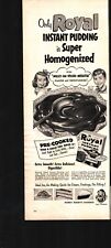1954 Royal Instant Pudding Howdy Doody's Favorite Good Housekeeping Print Ad b5 picture