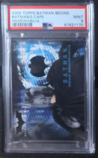 2005 Topps Batman Begins Memorabilia Card BATMAN'S CAPE PSA 9 Christian Bale picture