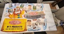 DuPont Paint Products Large 57” x 42” Advertising Poster Pre-Production READ picture