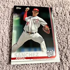 2019 Topps Update Baseball  #US176 Anibal Sanchez  Washington Nationals picture