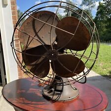 Vintage Emerson Electric 77646-AS 12” oscillating Desk Fan *as-is* *parts only* picture
