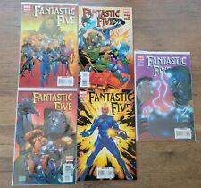 FANTASTIC FIVE (2007) 1-5  COMPLETE 2ND SERIES VF/NM Condition Fantastic Four picture