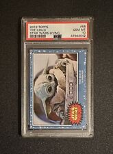 THE CHILD PSA 10 2019 TOPPS STAR WARS LIVING #58 BABY YODA GROGU picture