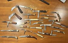 Lot Of 25 vintage pocket knives. Camillus, Tree Brand, Imperial, Kissing Crane picture