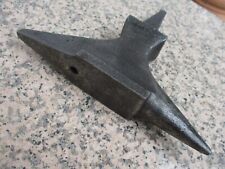 ANTIQUE STUMP STAKE STEEL ANVIL BLACKSMITH TINSMITH OLD TOOL RARE SIZE 4135 Gr. picture