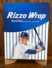 Rare Anthony Rizzo Wrap Cardboard Promo Advertisement Ad Display Header picture