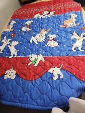 Vintage Disney 101 Dalmatians Baby Comforter Quilt Bedding With Extras picture
