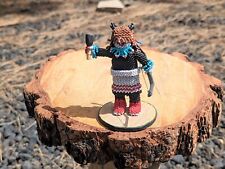 Vintage Zuni Native American Beaded Doll Kachina Handmade signed R. Bobelu picture