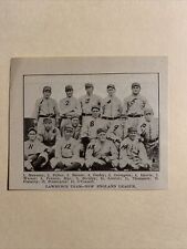 Lawrence Barristers Alex Pearson Kewpie Pennington 1915 Baseball Team Picture #2 picture