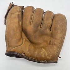 Vintage 1960’s Al Kaline Hutch Baseball Glove Detroit Tigers Antique Leather picture