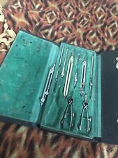 Vintage Complete Incomplete Drafting Set With Hard Shell Case Germany picture