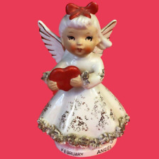 FEBRUARY ANGEL FIGURINE VALENTINE ARTMARK 4 1/2