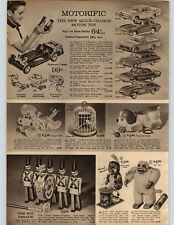 1964 PAPER AD Motorific Ideal Yeti Remote Mattel Skip Loader Dump Truck Space picture