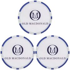 (3) Old MacDonald Golf Course: Bandon DunesResort- Poker Chip Golf Ball Marker picture