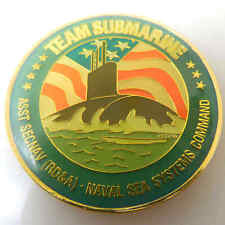 USN ASST SECNAV NAVAL SEA SYSTEMS COMMAND TEAM SUBMARINE CHALLENGE COIN picture