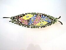 Vintage Pottery Ceramic Color Fish SPOON Rest Made in Mexico picture
