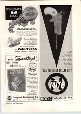 1958 PAPER AD Nichols Toy Company Derringer Dyna Mite picture