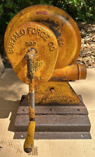 Vintage Buffalo Forge Co Forge Blower 500 BlackSmith Ferrier W/ Handle & Base picture