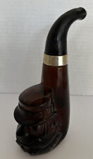 Vintage Avon Irish Leprechaun Pipe Bottle Quarter Full picture