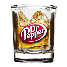 Dr. Pepper Shot Glass Limited Edition Extra Thick, High Quality, Collectible picture