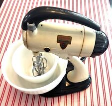 Vintage 1950-1960-Sunbeam Mixmaster 10 Speed Stand Mixer W/ Beaters-Works Great picture