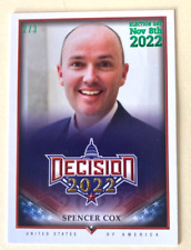 SPENCER COX DECISION 2022 ELECTION DAY GREEN PARALLEL 90 SER# 2/3 UTAH GOV picture