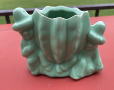 Vintage McCoy Pottery Cactus Siesta Green Planter picture