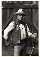 John Wayne The Duke Movie Actor Westerns Cowboy in 1971 Vintage Postcard picture