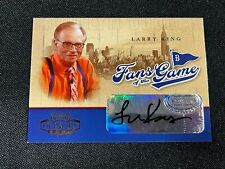 2004 Playoff Honors Fans of the Game Larry King 255FG5 autograph card AA picture