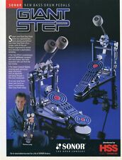 2002 Print Ad of Sonor Giant Step Bass Drum Pedal w Thomas Lang picture