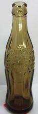 Coca-Cola 6 oz Amber Glass Bottle Pat D Circa 1949 picture