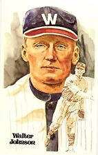 Walter Johnson 1980 Perez-Steele Baseball Hall of Fame Limited Edition Postcard picture