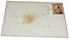 MARCH 1887 PRR PENNSYLVANIA RAILROAD PHILADELPHIA & CAPE MAY RPO ENVELOPE picture