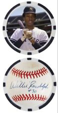 WILLIE RANDOLPH - NEW YORK YANKEES - POKER CHIP -  ****SIGNED/AUTO*** picture
