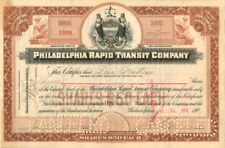 Philadelphia Rapid Transit Co. - Stock Certificate - Railroad Stocks picture