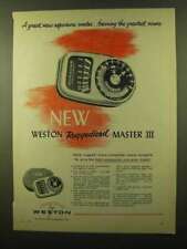1956 Weston Master III Meter Ad - Greatest Name picture