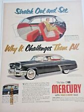 1952 Magazine ad for Mercury - '52 Monterey, Space-planned design, Merc-o-matic picture