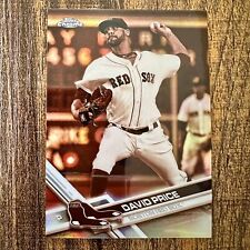 2017 Topps Chrome David Price Sepia Refractor #147 Boston Red Sox picture