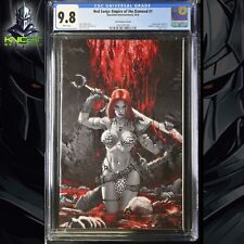 RED SONJA EMPIRE OF THE DAMNED #1 STAN YAK VIRGIN COVER B +COA LTD 150 CGC 9.8 picture