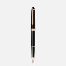 New Montblanc Meisterstuck  Classique Gold Trim Rollerball Pen a Top Gift Idea picture