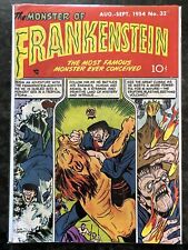 Frankenstein Comics #32 1954 Prize Golden Age Pre-Code Comic Book picture