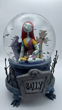 Rare Nightmare Before Christmas Sally musical snowglobe excellent condition picture