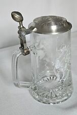 NFL Collectible Beer Mug Pewter Lid Made In Germany picture