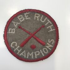 1935 Babe Ruth Quaker Oats Champions Patch Vintage 3